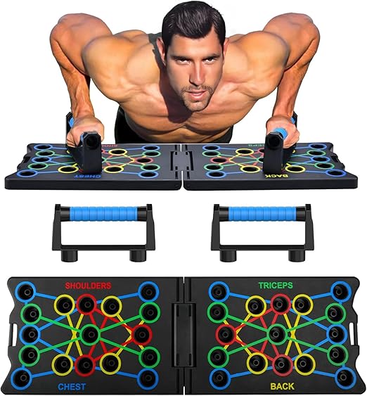 Pack Bande résistance + Planche appui avant + Corde à sauter