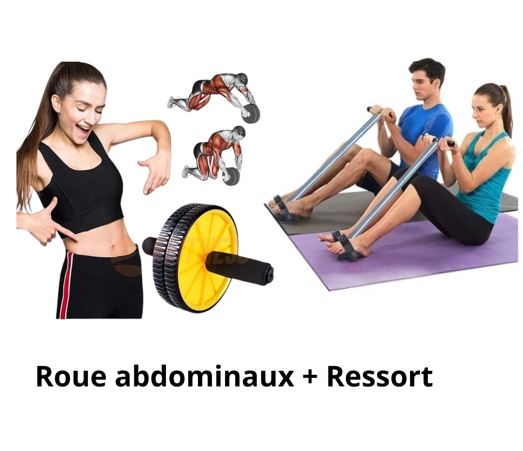 Pack roue abdominaux + Ressort