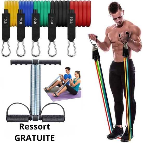 Pack Bande de résistance + Ressort